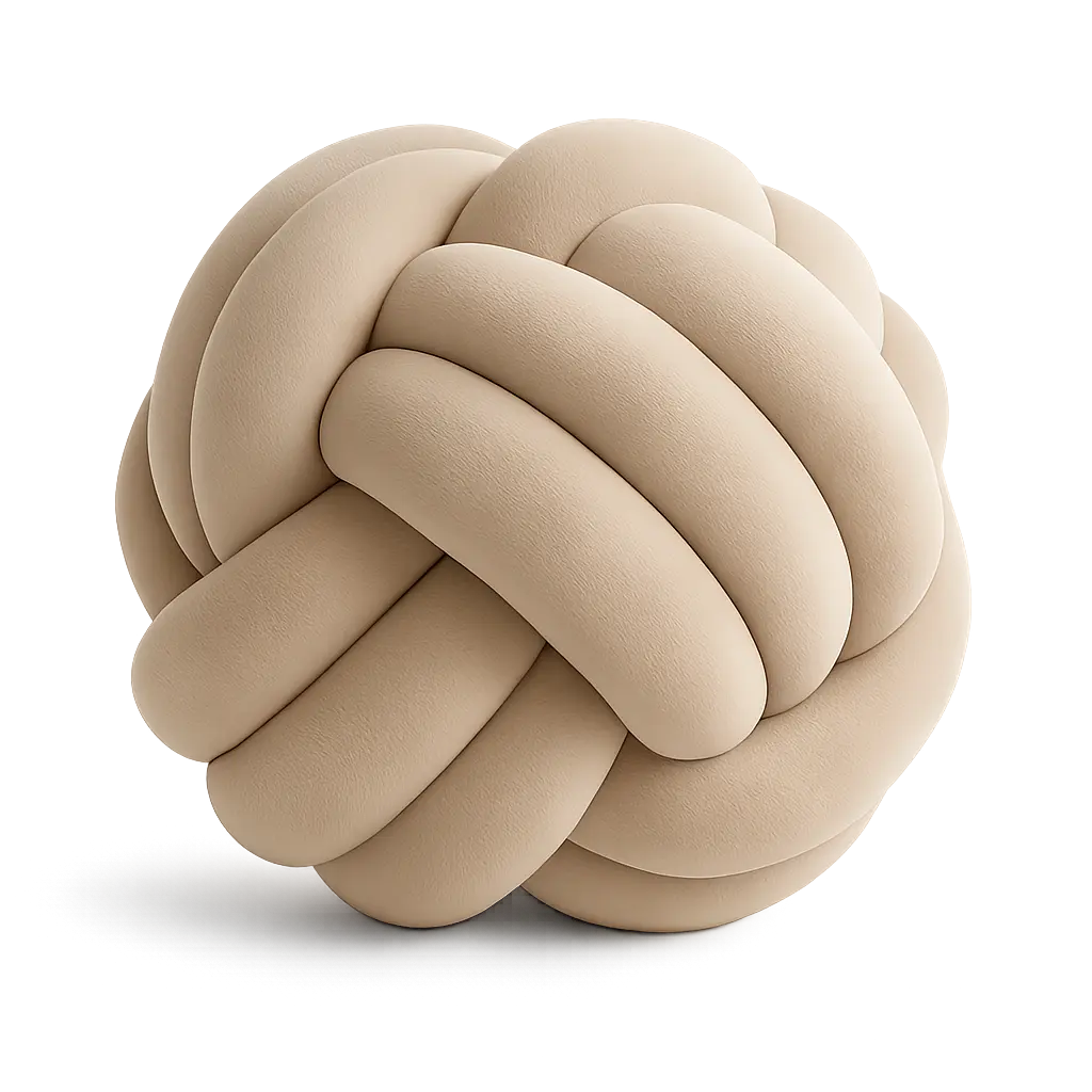 Aurora - Knotenkissen - AURORA Interior