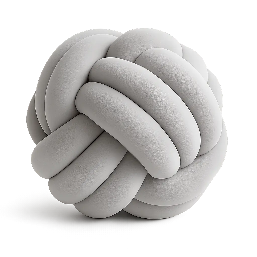 Aurora - Knotenkissen - AURORA Interior